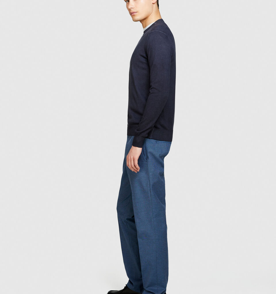 Formal trousers - men's slim fit trousers - Blue | Sisley image number 2